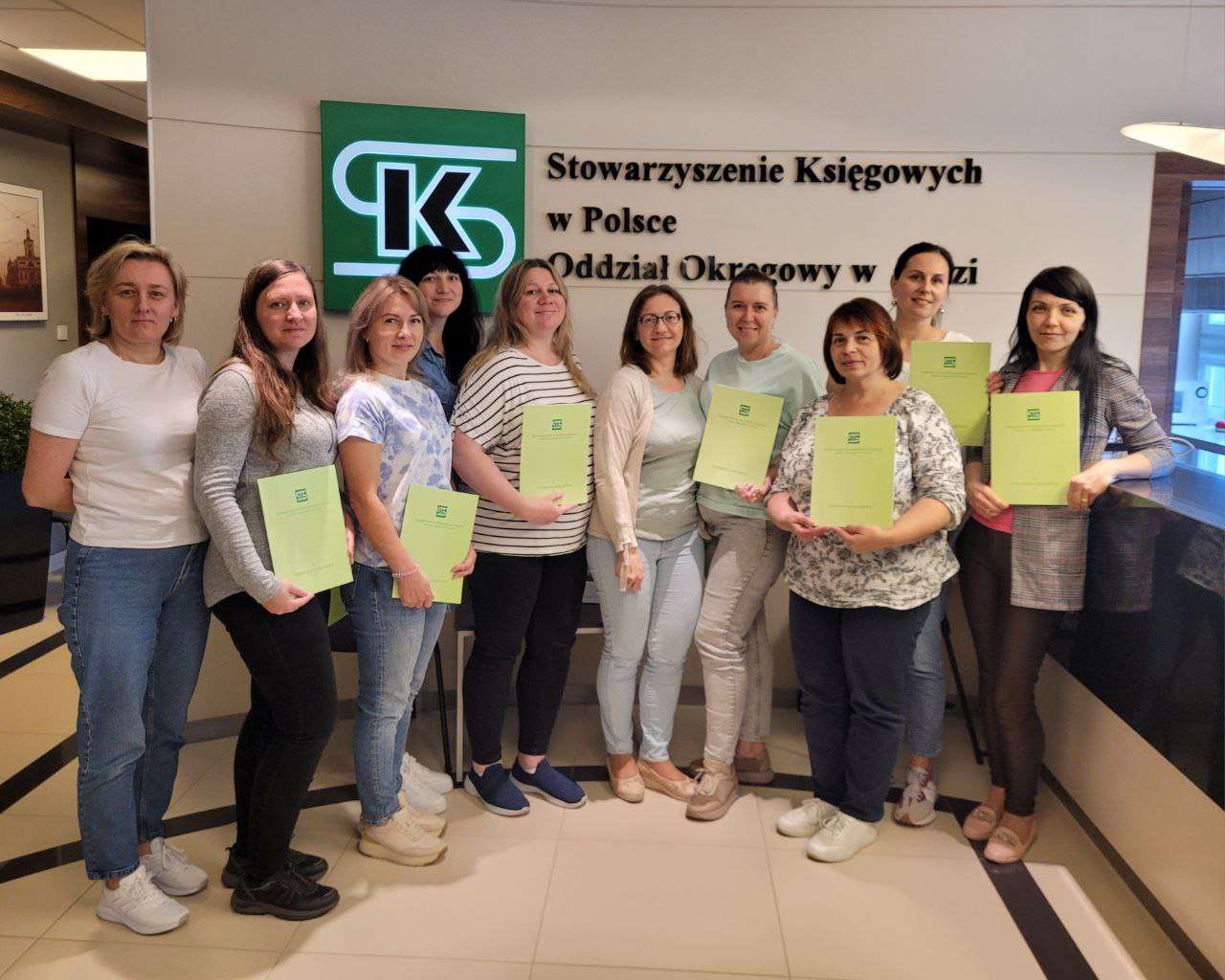 Uczestnicy kursu SKwP