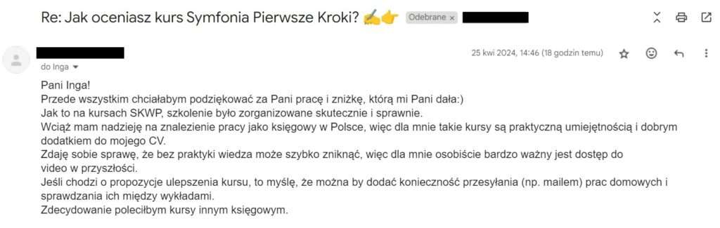 042024 Symfonia Pierwsze Kroki - Opinia 1